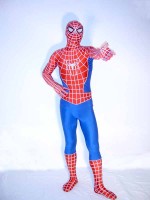 New Style Red And Blue Spiderman Costume